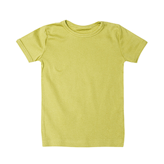 Image of cotton yellow tshirt